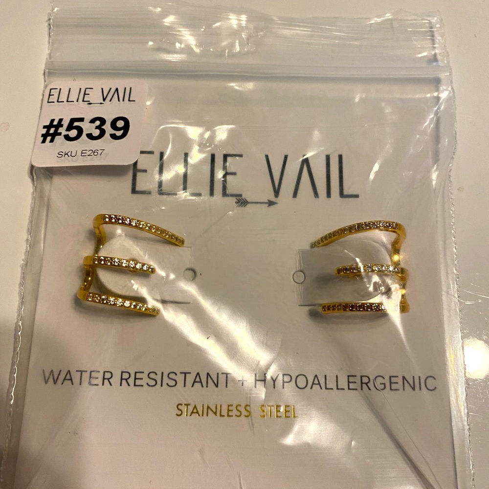 Ellie Vail earrings. Never used. Great condition